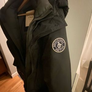 Abercrombie & Fitch Mens Parka Coat